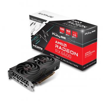 SAPPHIRE RADEON RX 6600 PULSE GAMING 8GB GDDR6 128Bit AMD Ekran Kartı