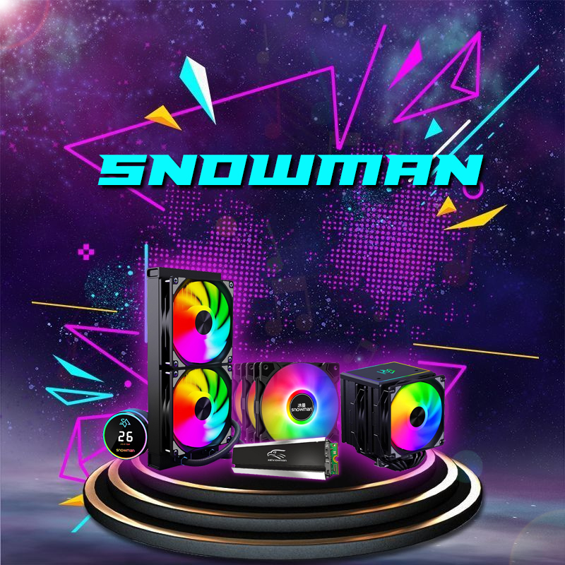 Snowman Soğutucular ve Overclock Ürünleri ile İşlemci Soğutma ve Performans Verimliliği