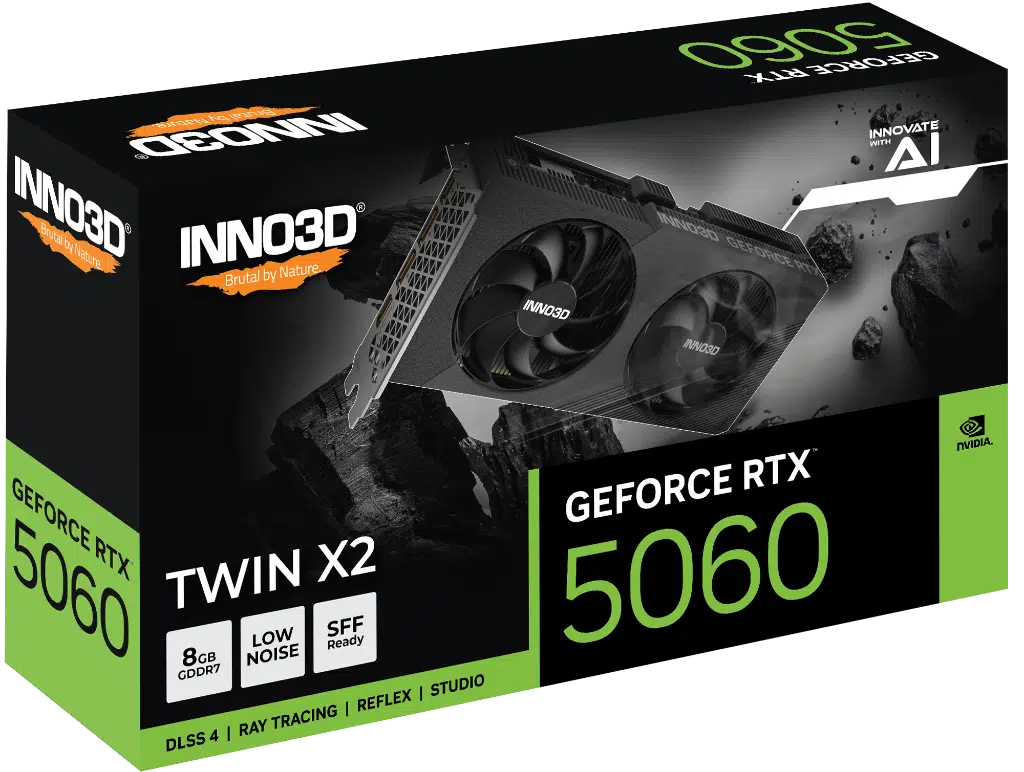 İnno3D RTX 5060 Twin X2 Ekran Kartı